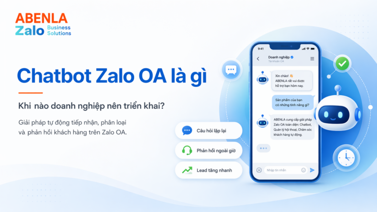 Chat bot zalo OA