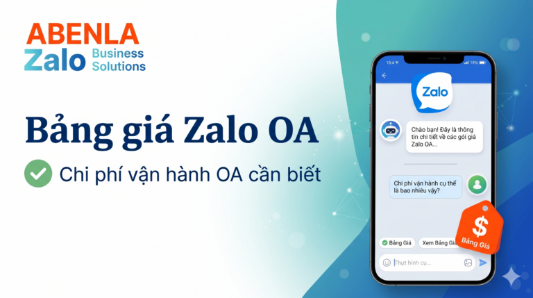Chi phí vận hành Zalo OA