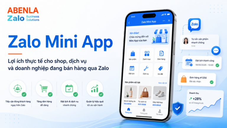 Lợi ích zalo mini app