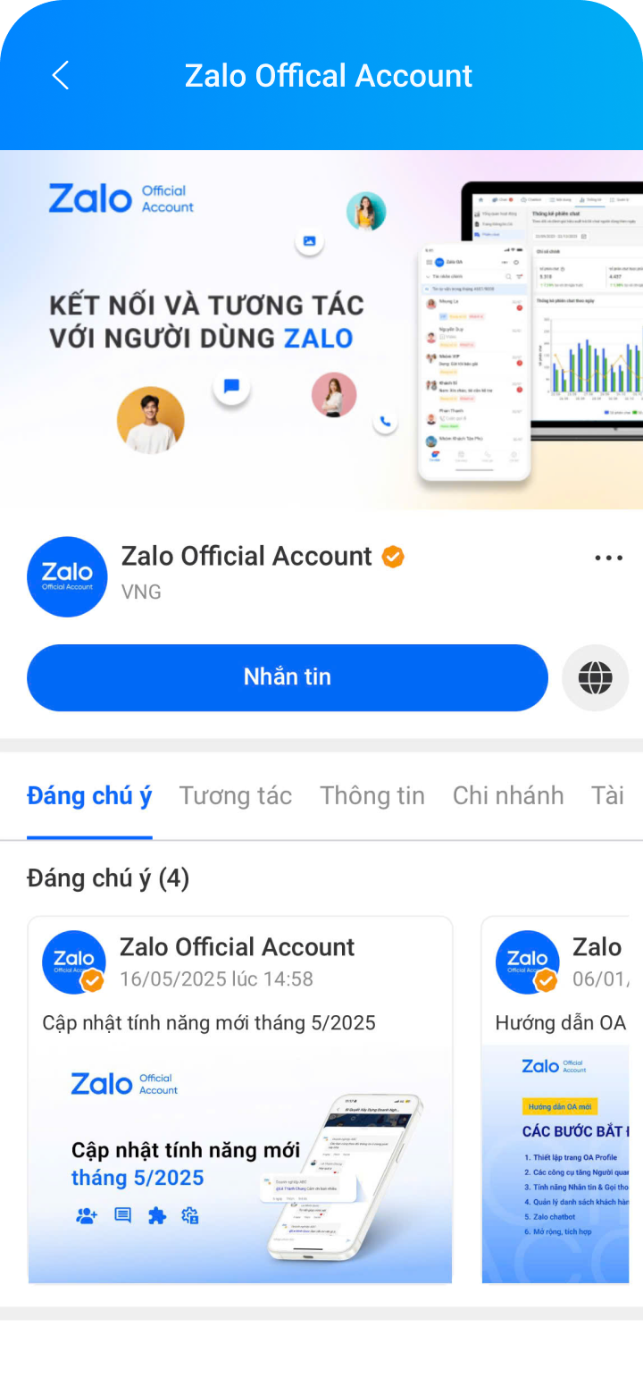 Zalo App 1