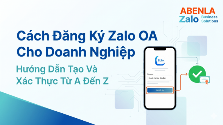 Cách đăng ký Zalo OA