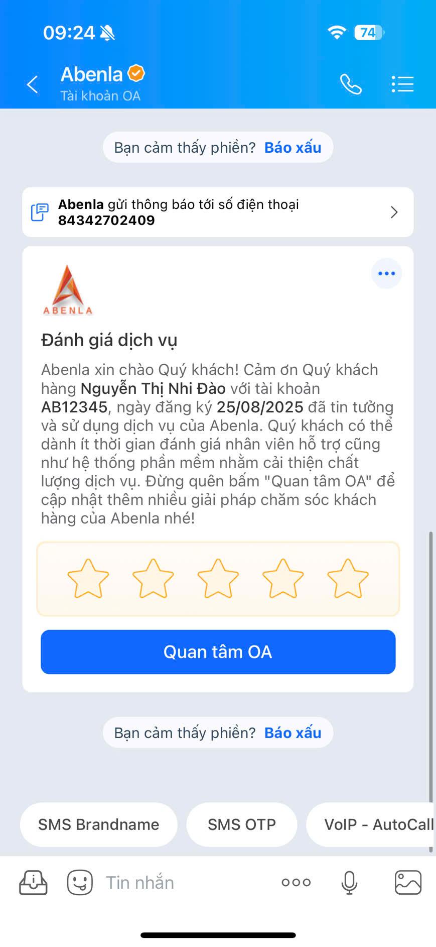 Zalo App New 5