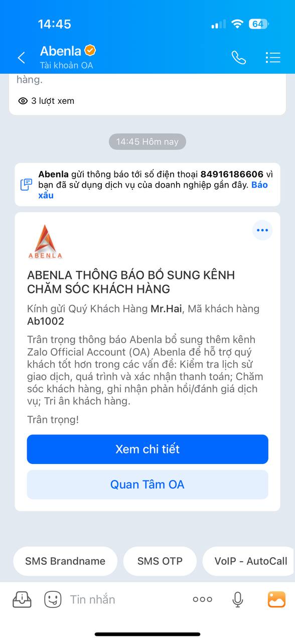 Zalo App New 9