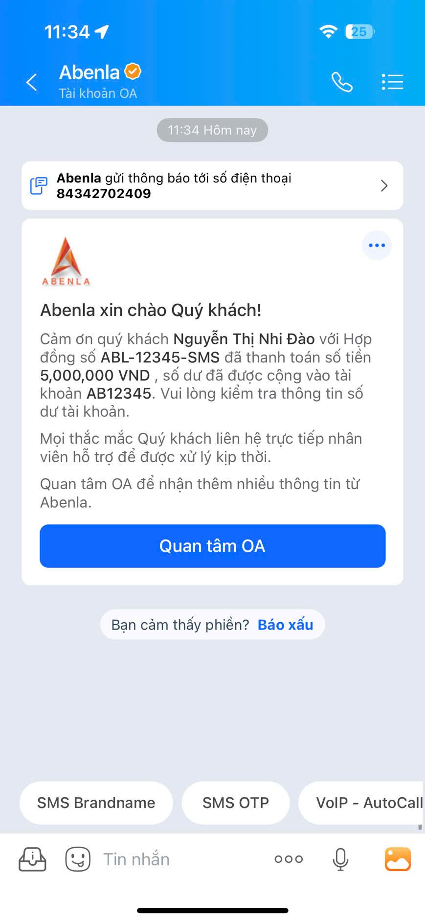Zalo App New 7