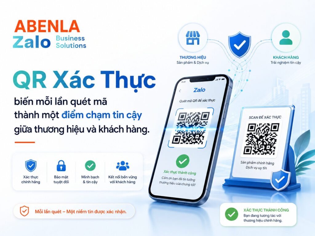 Tem QR xác thực zalo