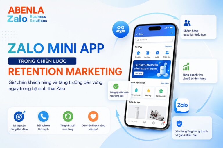 zalo mini app retention marketing