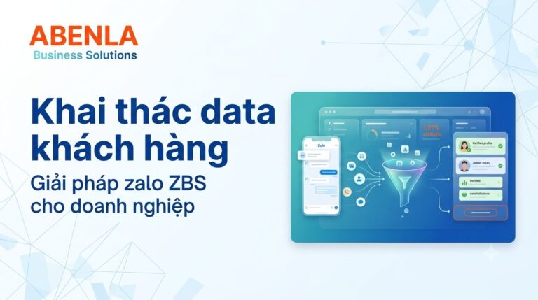 Giải pháp khai thác data khách hàng qua Zalo ZNS/ZBS cho doanh nghiệp Khai thac data với zalo zbs