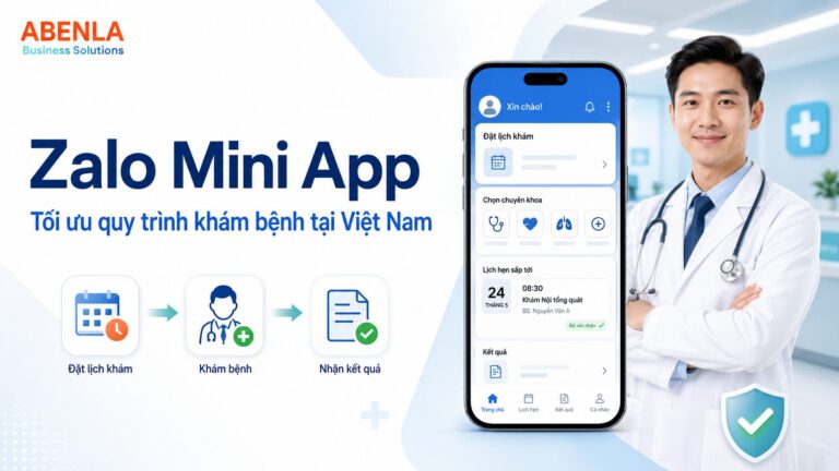 zalo mini app phong kham