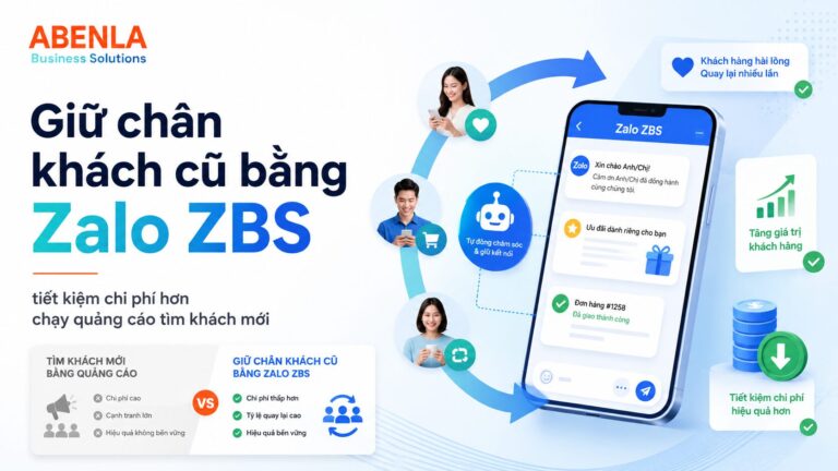 zalo zbs giu chan khach hàng