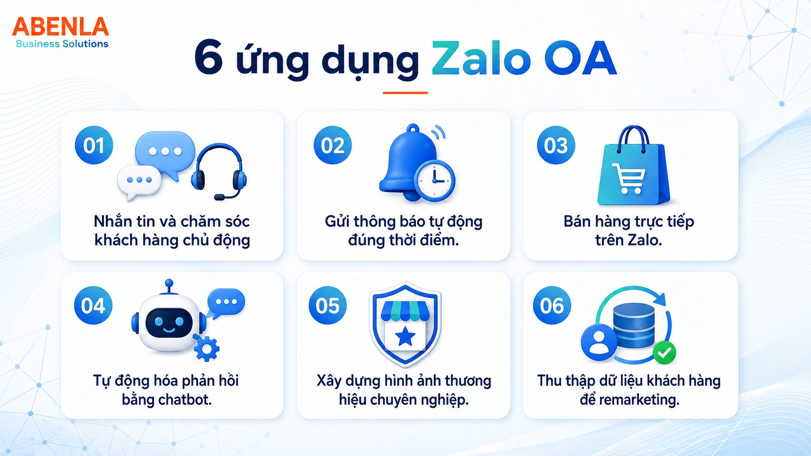 Tạo Zalo OA để làm gì cho doanh nghiệp