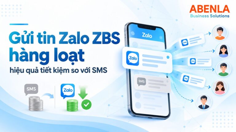 Gửi tin zalo zbs hàng loạt