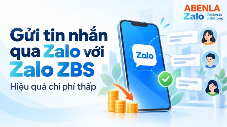 tôi ưu chi phí với zalo zbs