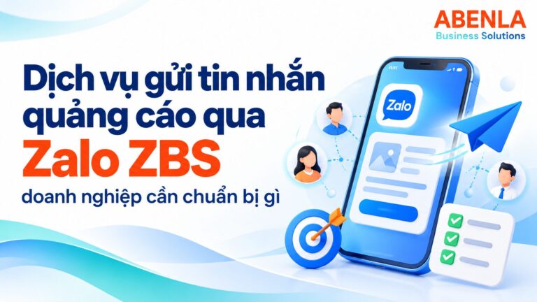 Chuẩn bị gửi quảng cáo Zalo ZBS
